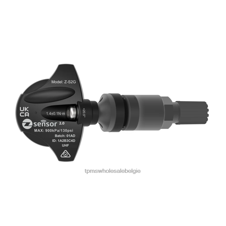 TPMS Systeem - Holden oe vervangende tpms-sensor - oe p/n 22854866 freq 315mhz 42XLV314 metalen klepsteel - donkergrijs